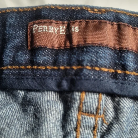 Perry Ellis 34/29 Dark Denim Jeans - Picture 4 of 15
